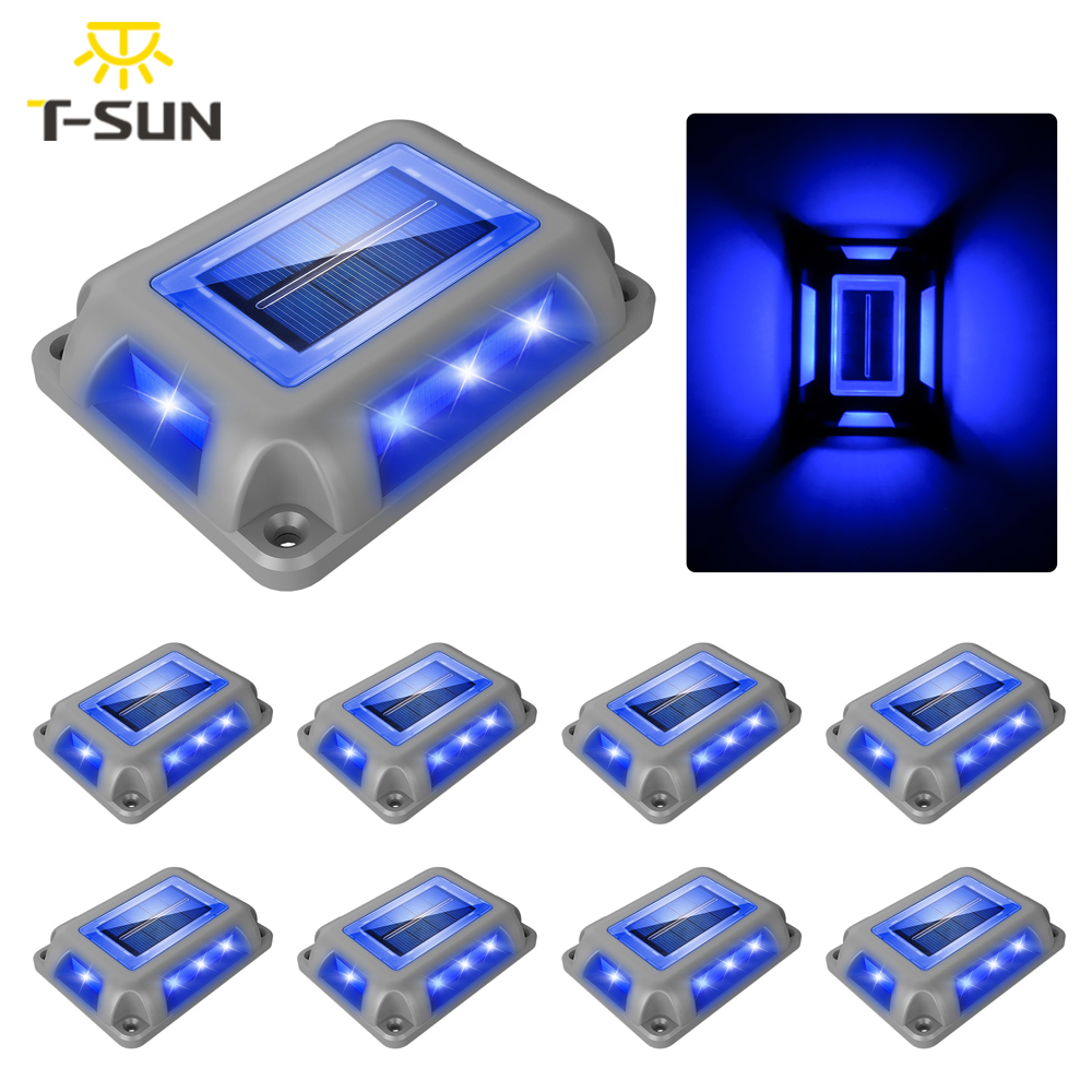Lighting Decor Sunrise - 8PC 푸른 빛 태양 빛 야외