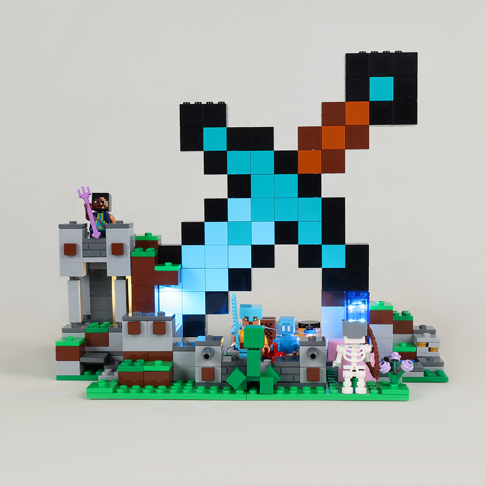 Lighting Decor Minecraft - The Sword Outpost Minecraft 21244용 LED