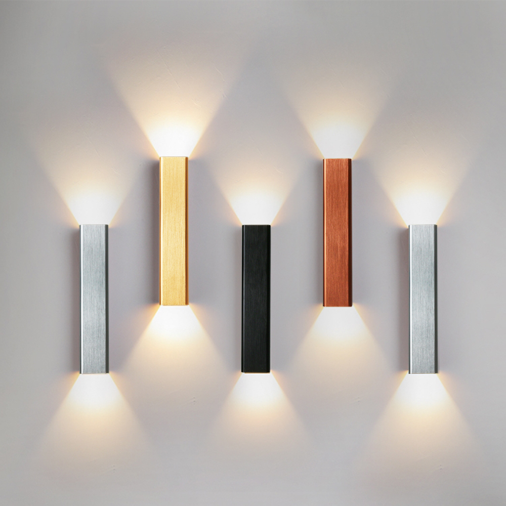 Decor Lighting Cy - LED 실내 벽 램프, 현대 알루미늄