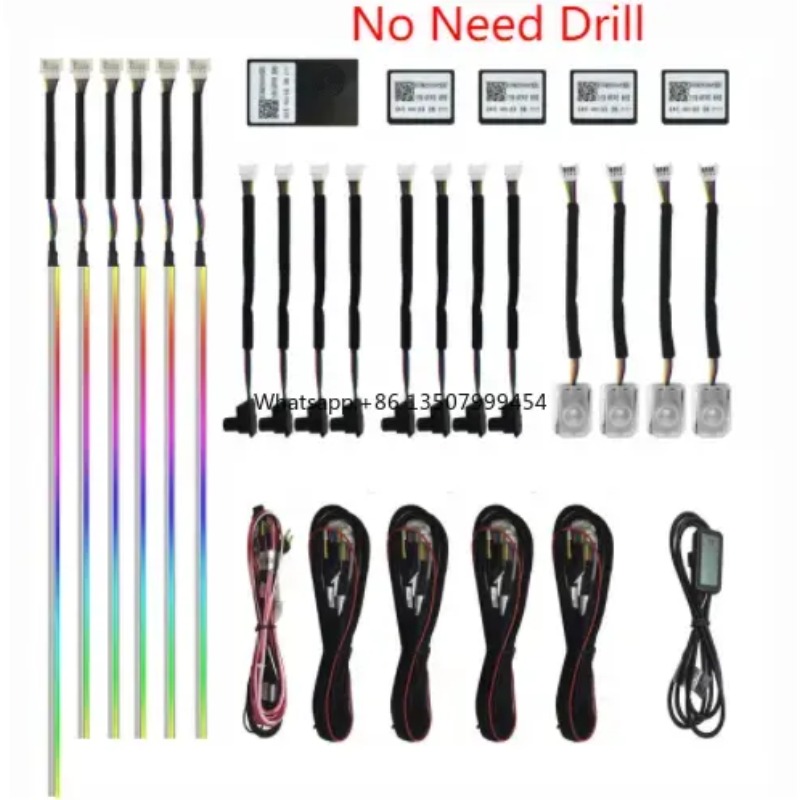 Lighting Decoration - A80 64색 LED 엠비언트 라이트 아크릴