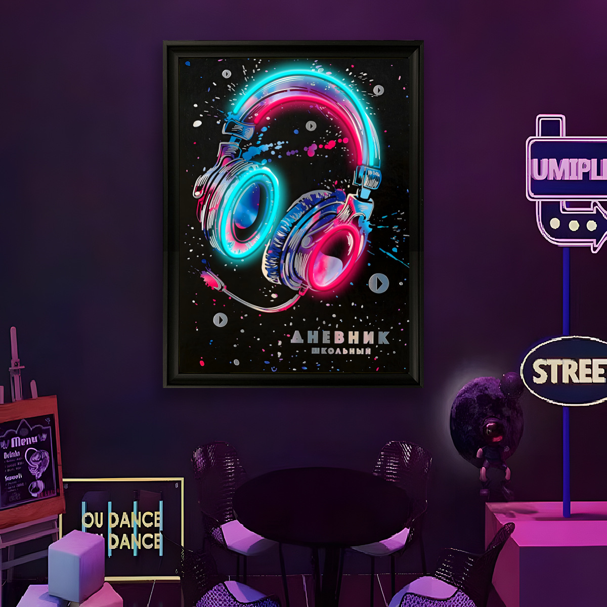 USB 전원 LED 네온 라이트 재미있는 벽화 아트 포 - Wall Decor Lighting 리뷰 및 가격