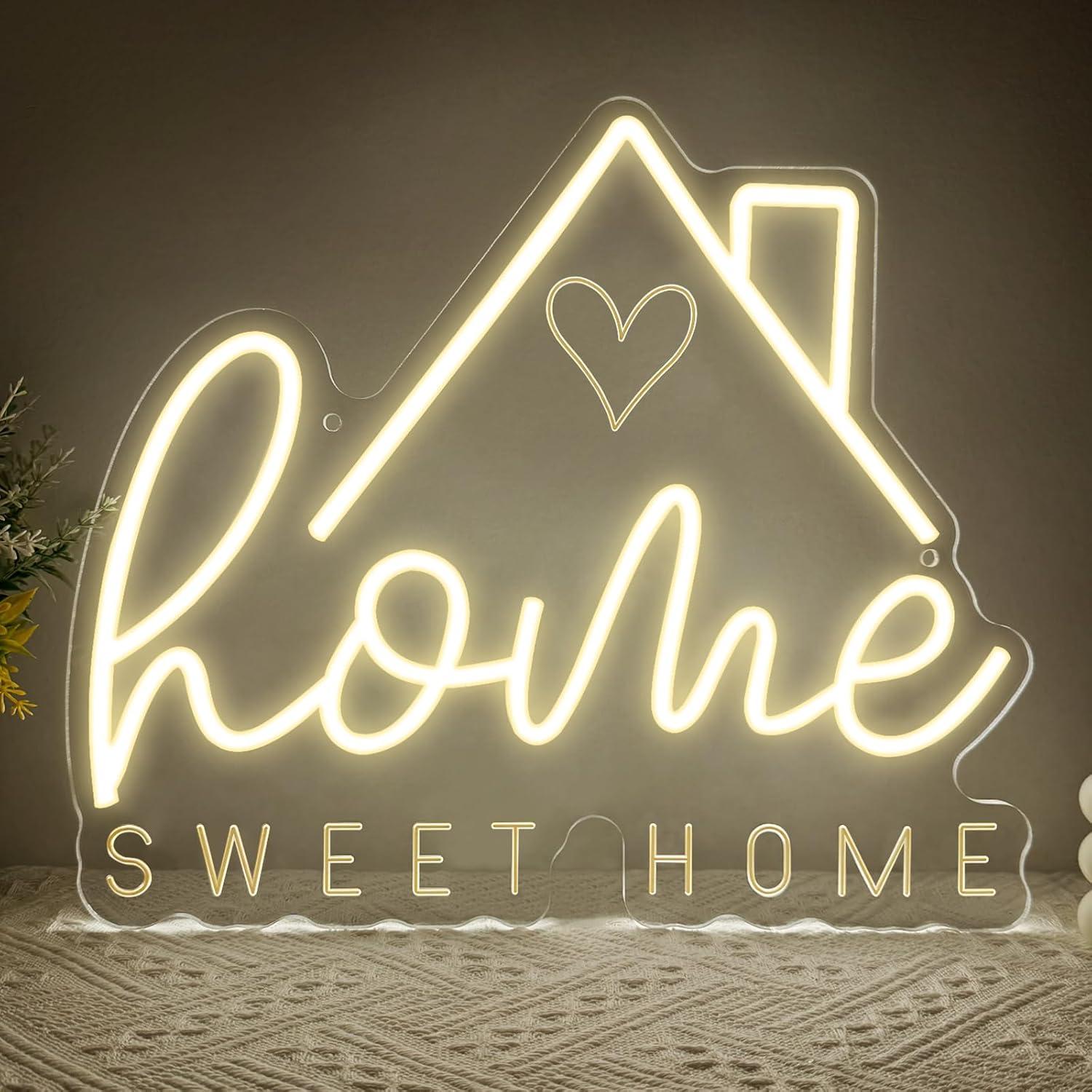 스위트홈 네온사인 USB 디밍 가능 LED 조명 (거실 - Lighting Decor For Bedroom 리뷰 및 가격