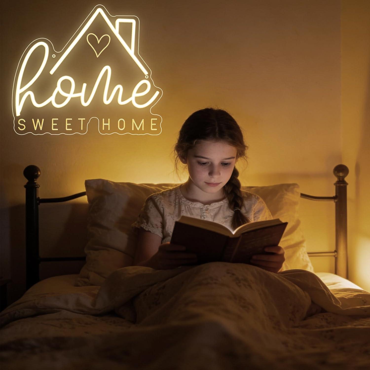 스위트홈 네온사인 USB 디밍 가능 LED 조명 (거실 - Lighting Decor For Bedroom 리뷰 및 가격