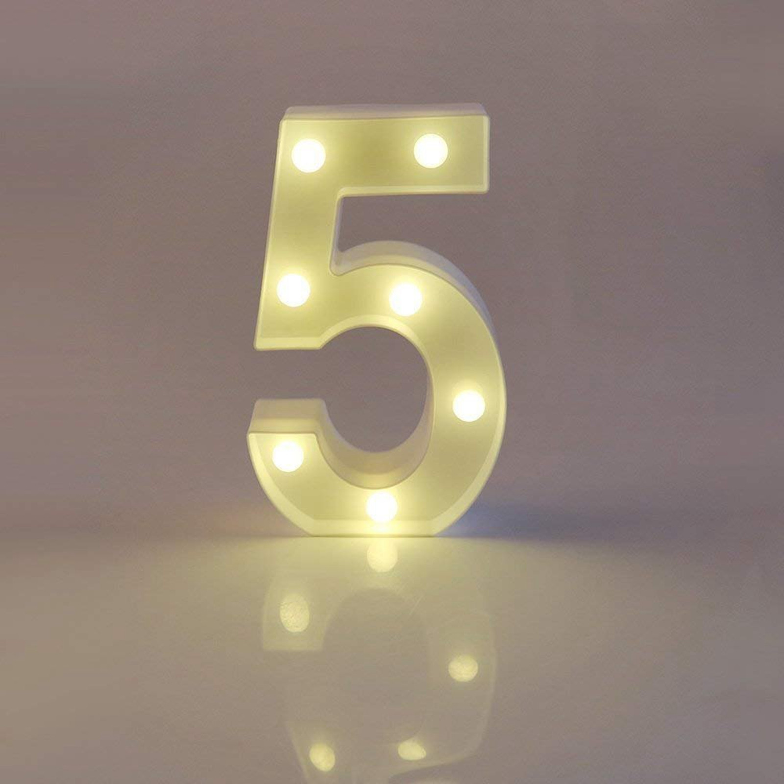 라이트 업 편지 Led 알파벳 번호 플라스틱 배터리 작 - Lighting Decoration Stand 리뷰 및 가격