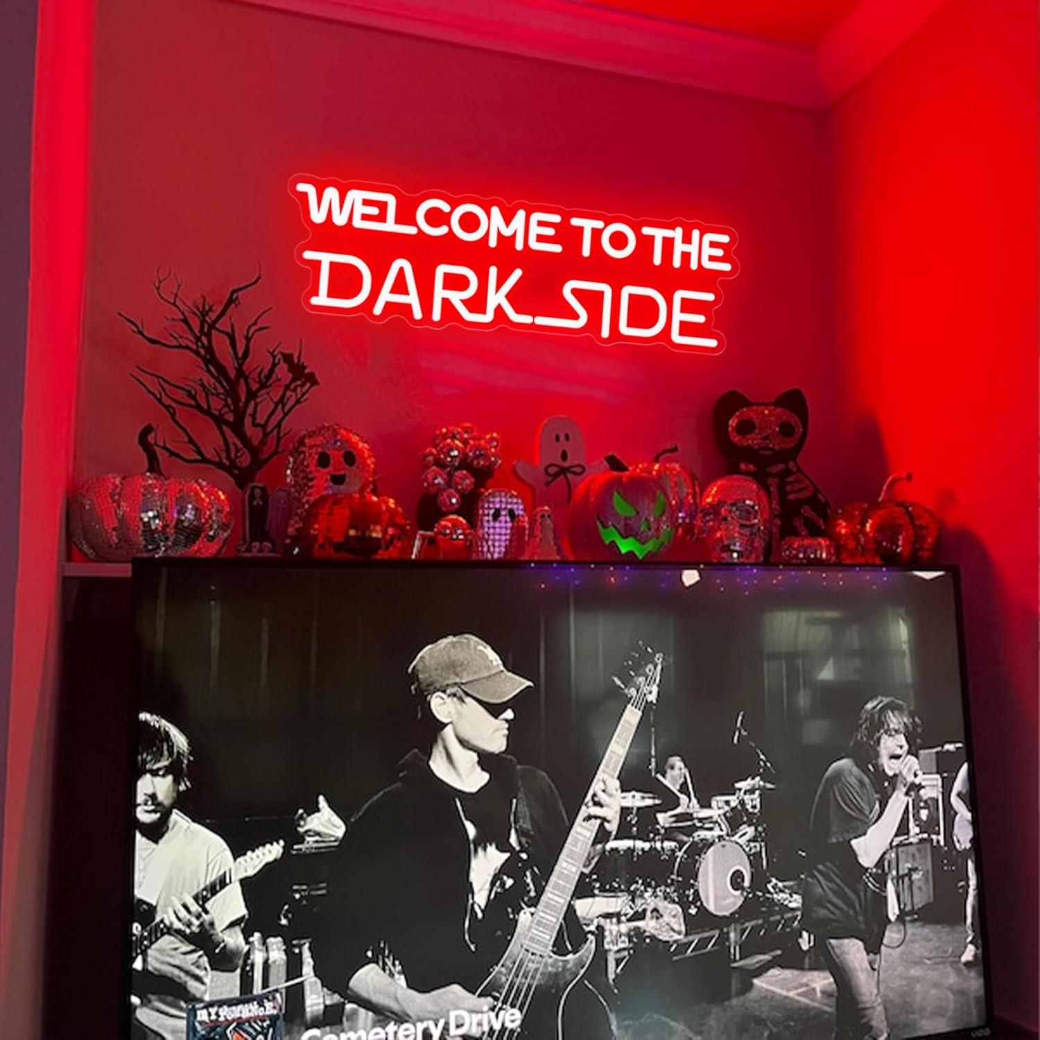 다크 사이드 네온사인 USB 디밍 가능 LED 조명,  - Wall Decor Lighting 리뷰 및 가격