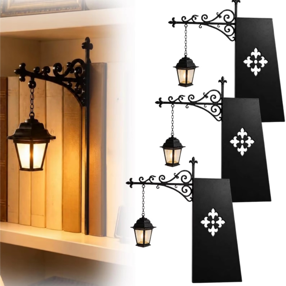 도서관 랜턴 장식용 책장 조명 레트로 도서관 랜턴 책장 - Lighting Decoration 리뷰 및 가격