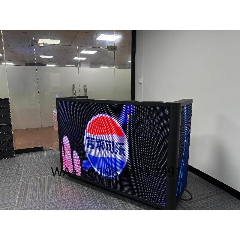 휴대용 DJ 부스 파사드 LED 비디오 월 디스플레이  - Lighting Decoration Stand 리뷰 및 가격