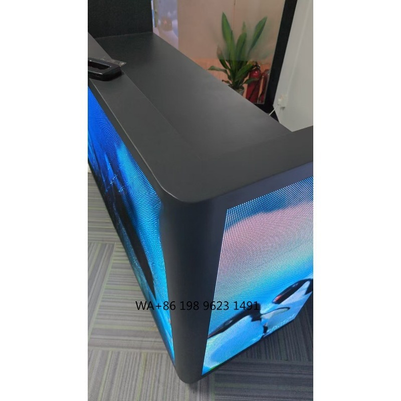 휴대용 DJ 부스 파사드 LED 비디오 월 디스플레이  - Lighting Decoration Stand 리뷰 및 가격