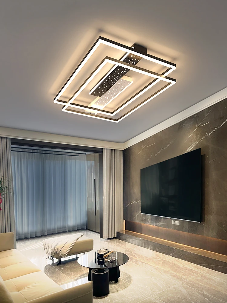 샹들리에 거실 실내 조명 홈 데코 침실 블랙 원형 사각 - Decor Lighting Cy 리뷰 및 가격
