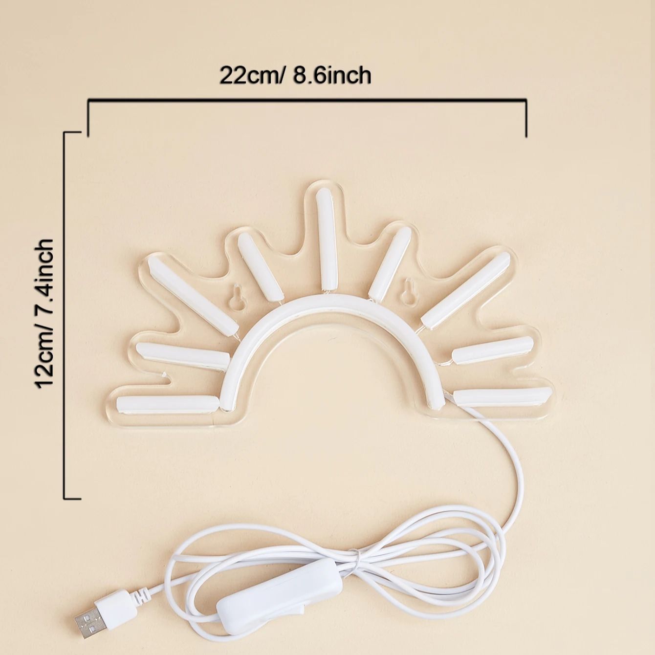 Chi-Buy 일출 모양 LED 네온 사인, USB 전 - Lighting Decor Sunrise 리뷰 및 가격