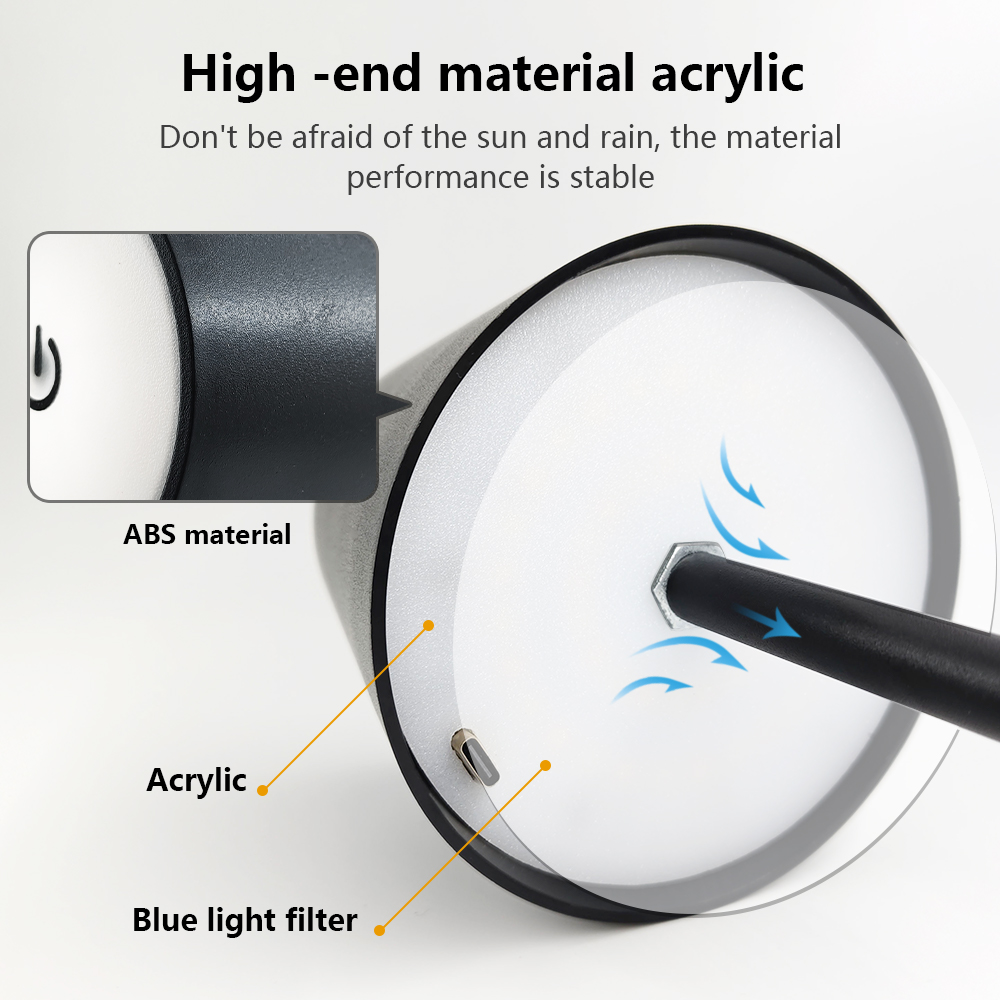 LED 충전식 책상 조명 무선 테이블 램프 무단계 디밍 - Lighting Decoration 리뷰 및 가격